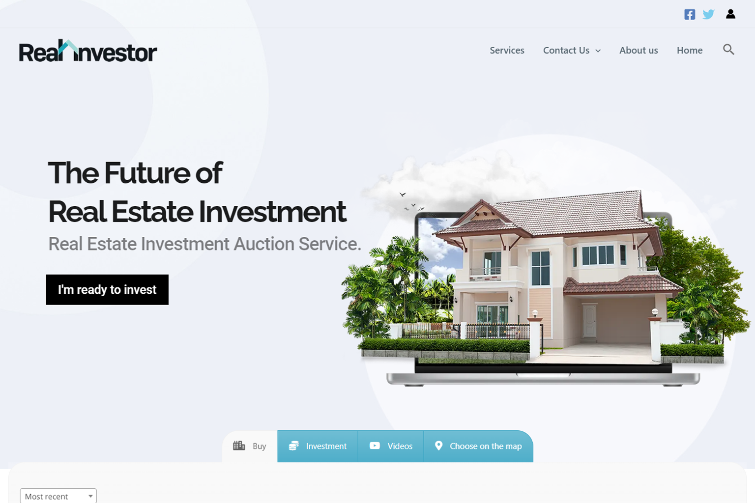 Real estate investment platform preview